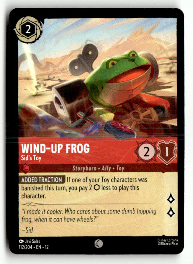 Wind-Up Frog - Sid's Toy | Near Mint / English / Normal