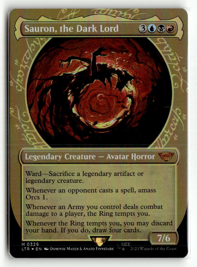 Sauron, the Dark Lord (Showcase) | Near Mint / English / Foil