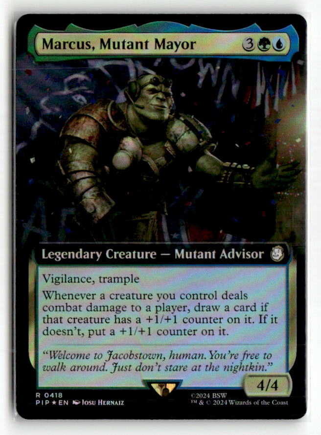 Marcus, Mutant Mayor (Extended Art)