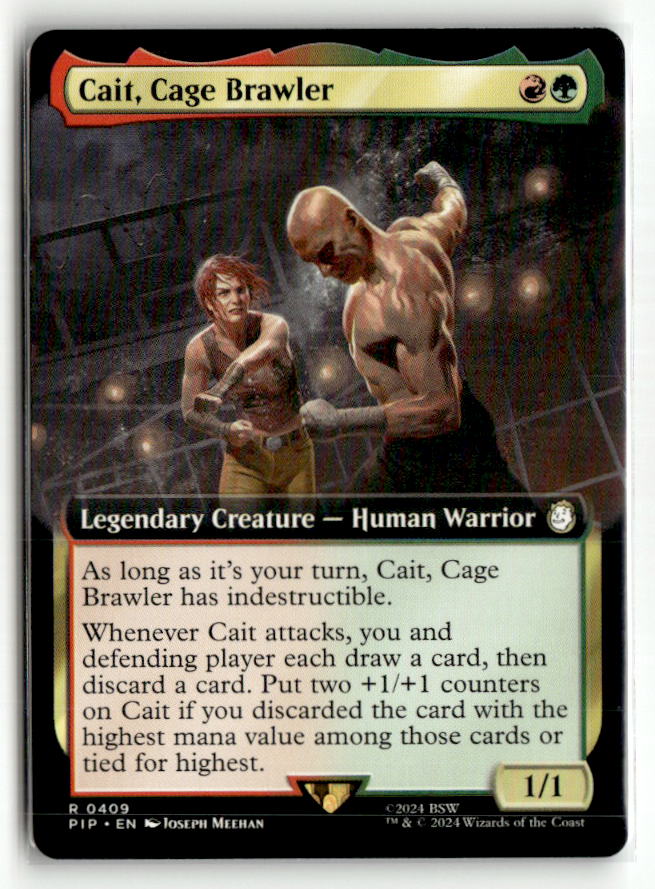 Cait, Cage Brawler (Extended Art)