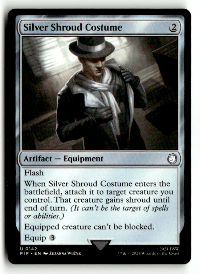 Silver Shroud Costume