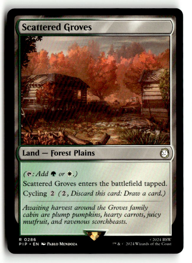 Scattered Groves