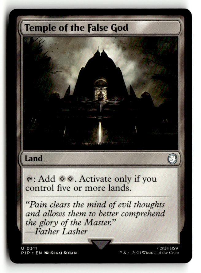 Temple of the False God | Near Mint / English / Normal