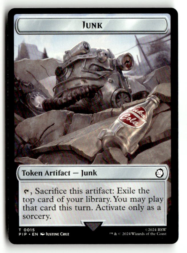 Junk // Squirrel Double-Sided Token