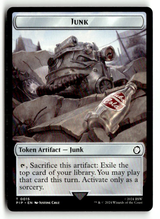 Junk // Treasure Double-Sided Token