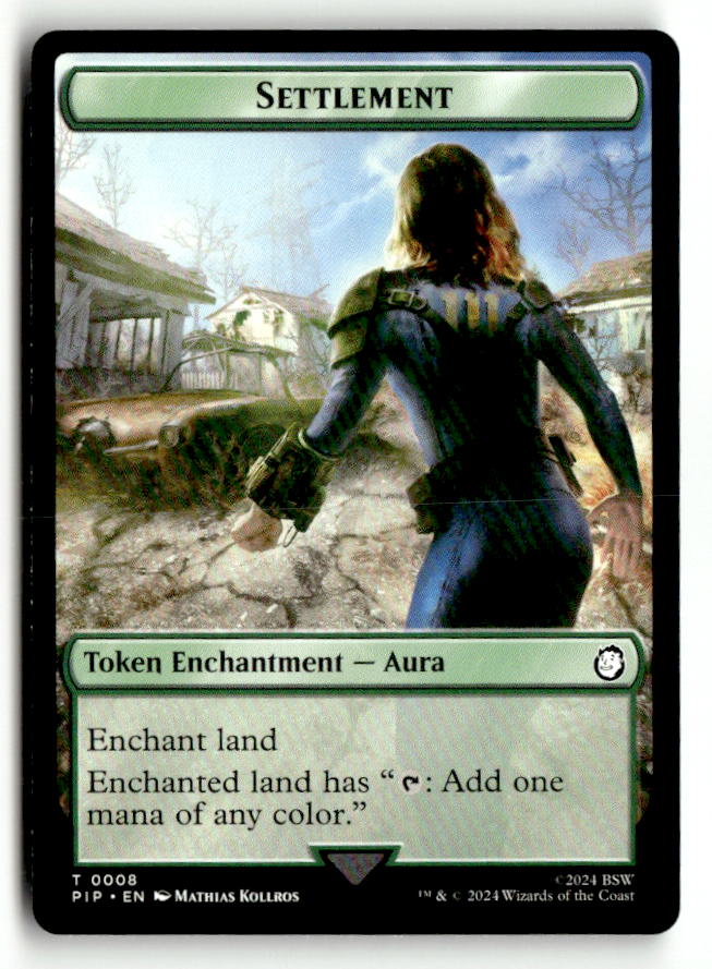 Settlement // Human Soldier Double-Sided Token