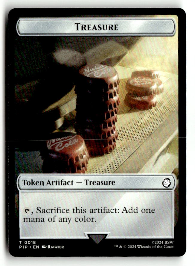Treasure (0018) // Wasteland Survival Guide Double-Sided Token