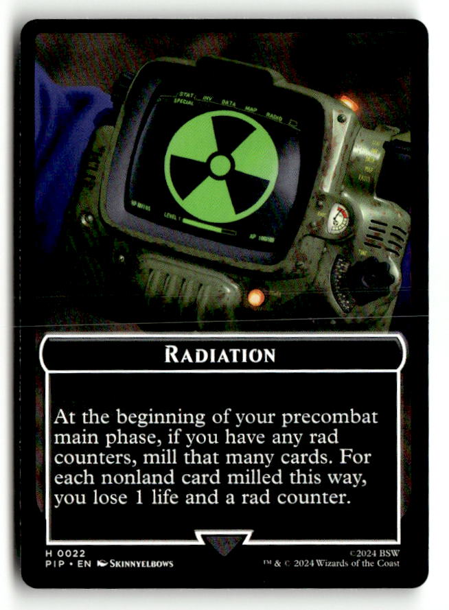 Radiation // Copy Double-Sided Token
