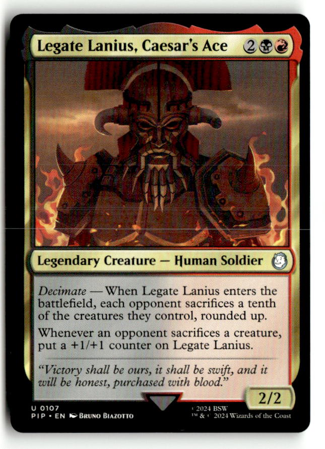 Legate Lanius, Caesar's Ace