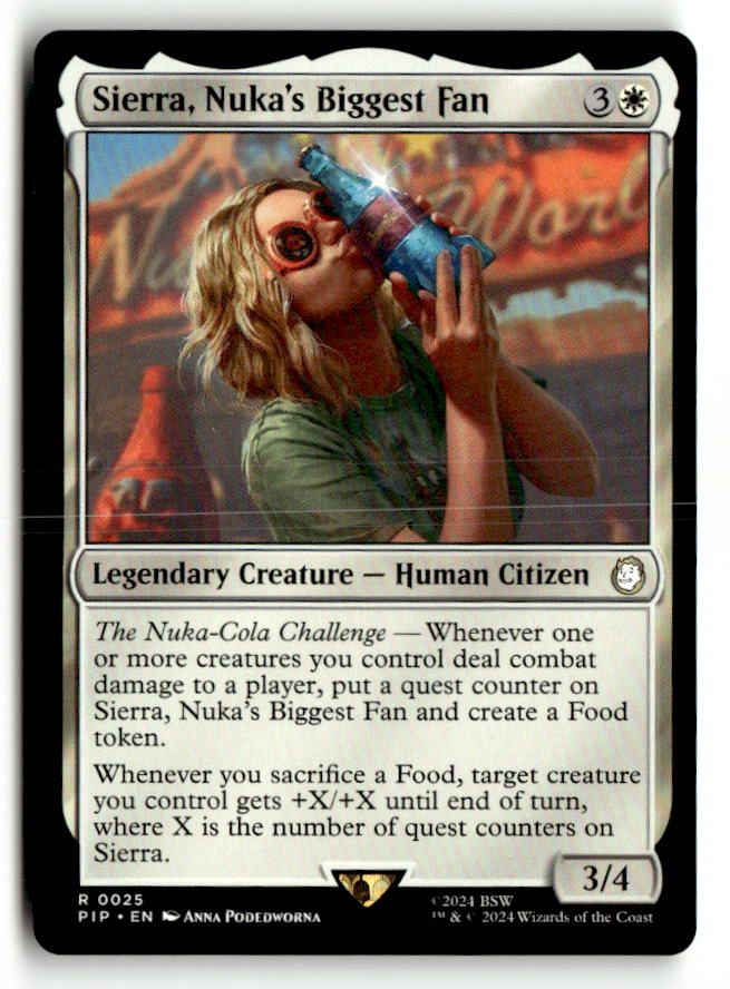 Sierra, Nuka's Biggest Fan
