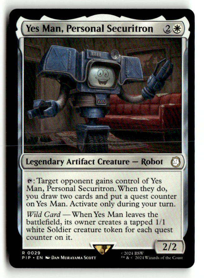 Yes Man, Personal Securitron