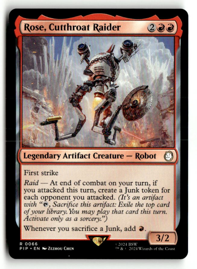 Rose, Cutthroat Raider