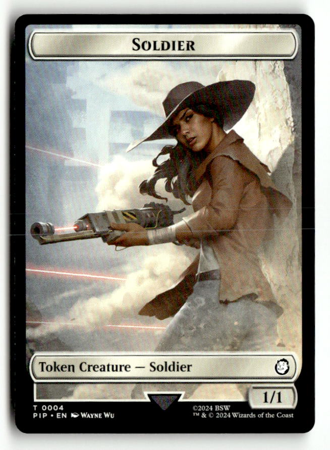 Soldier (0004) // Human Soldier Double-Sided Token