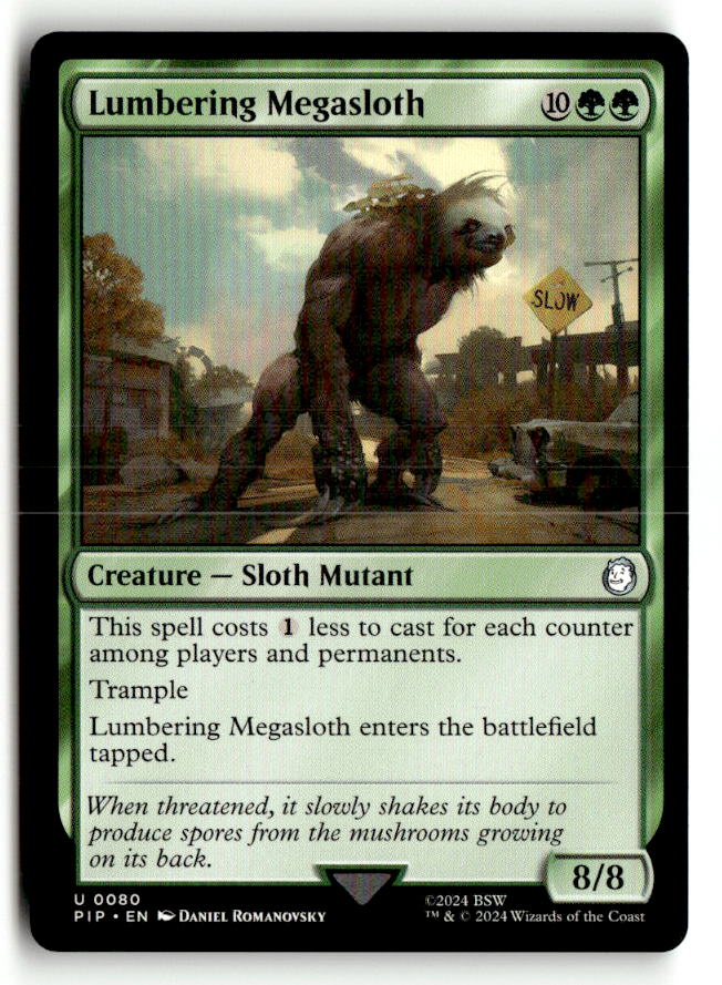 Lumbering Megasloth