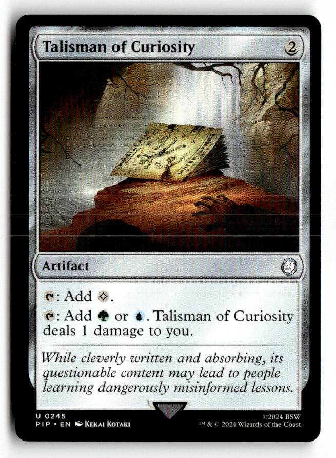 Talisman of Curiosity