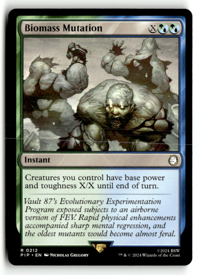 Biomass Mutation