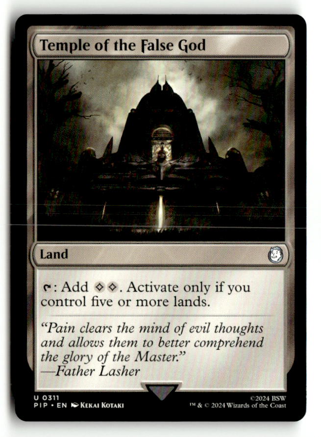 Temple of the False God | Near Mint / English / Normal