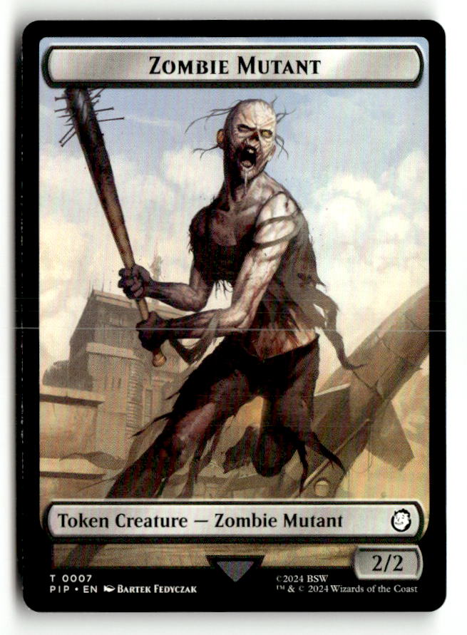Zombie Mutant // Copy Double-Sided Token