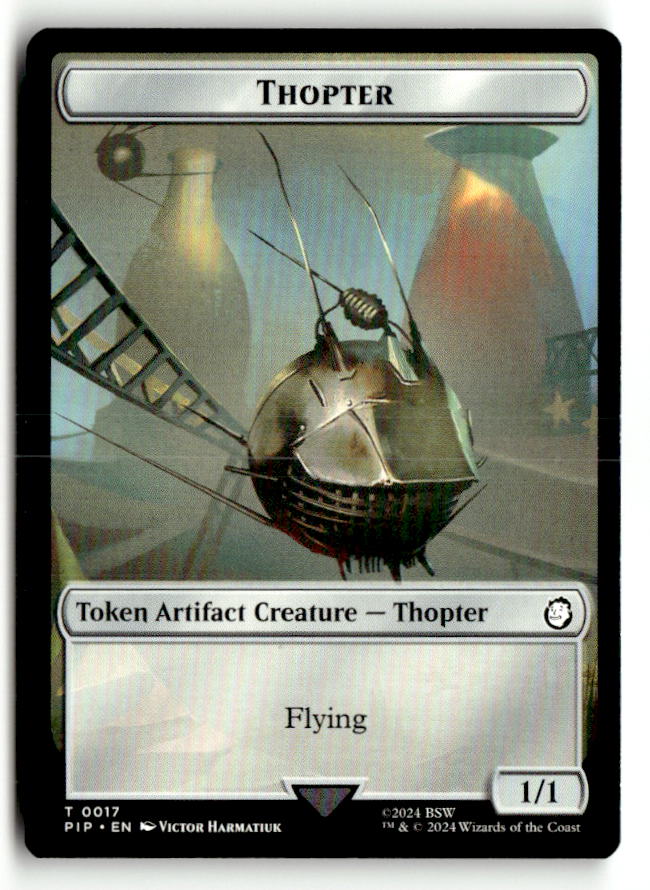 Thopter // Junk Double-Sided Token