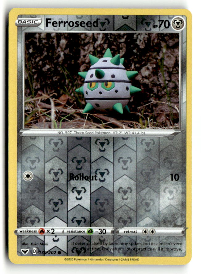 Ferroseed | Near Mint / English / Reverse Holofoil