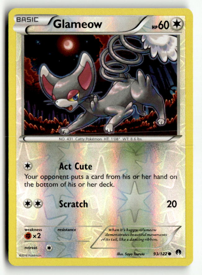 Glameow | Near Mint / English / Reverse Holofoil