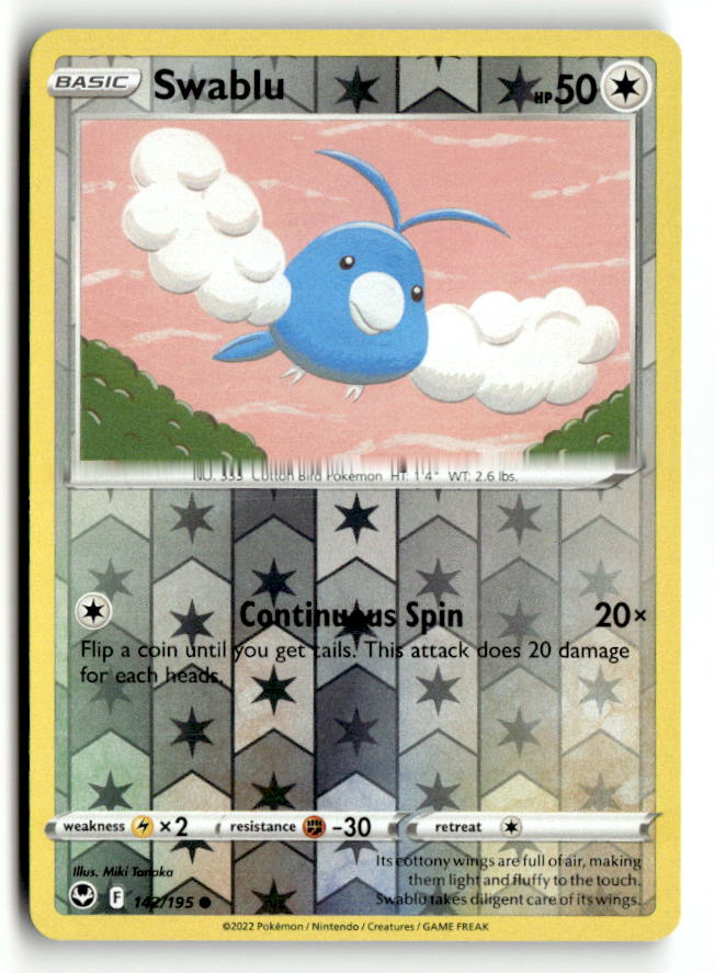 Swablu | Near Mint / English / Reverse Holofoil