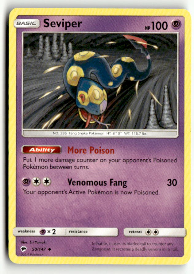 Seviper | Near Mint / English / Normal