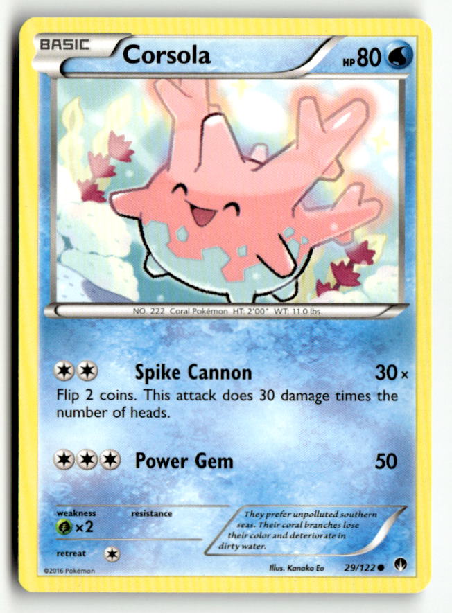 Corsola | Near Mint / English / Normal