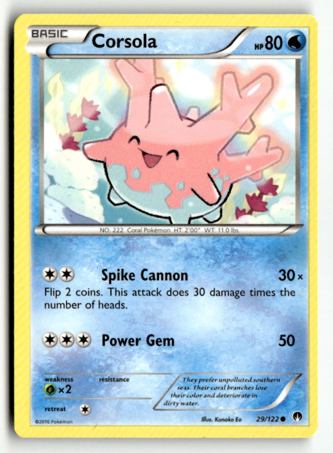 Corsola | Near Mint / English / Normal
