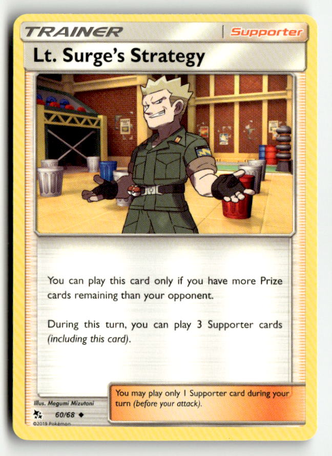 Lt. Surge's Strategy