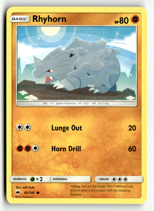 Rhyhorn | Near Mint / English / Normal