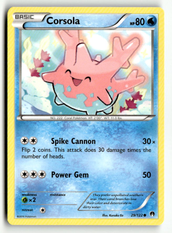 Corsola | Near Mint / English / Normal
