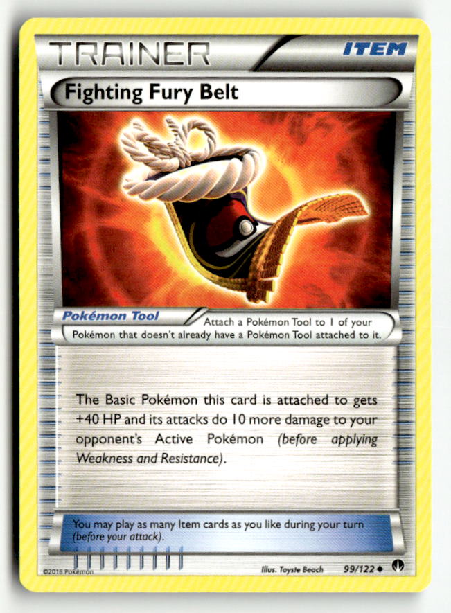 Fighting Fury Belt | Near Mint / English / Normal
