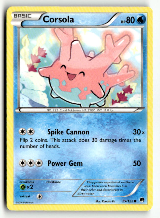 Corsola | Near Mint / English / Normal