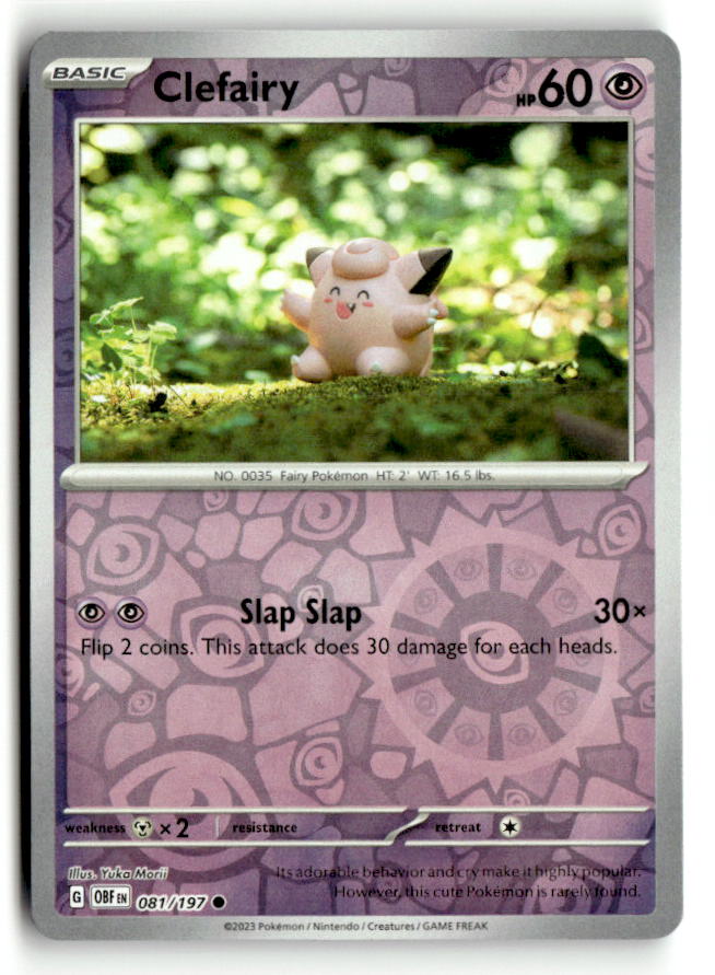 Clefairy | Near Mint / English / Reverse Holofoil