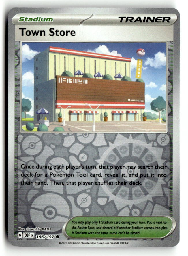 Town Store | Near Mint / English / Reverse Holofoil