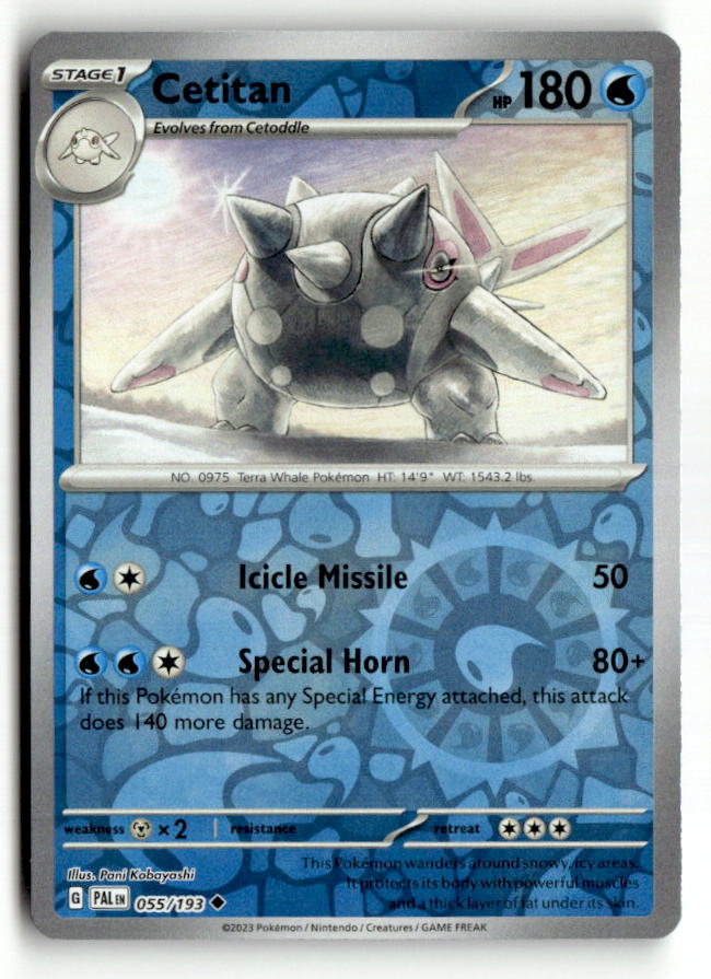 Cetitan - 055/193 | Near Mint / English / Reverse Holofoil