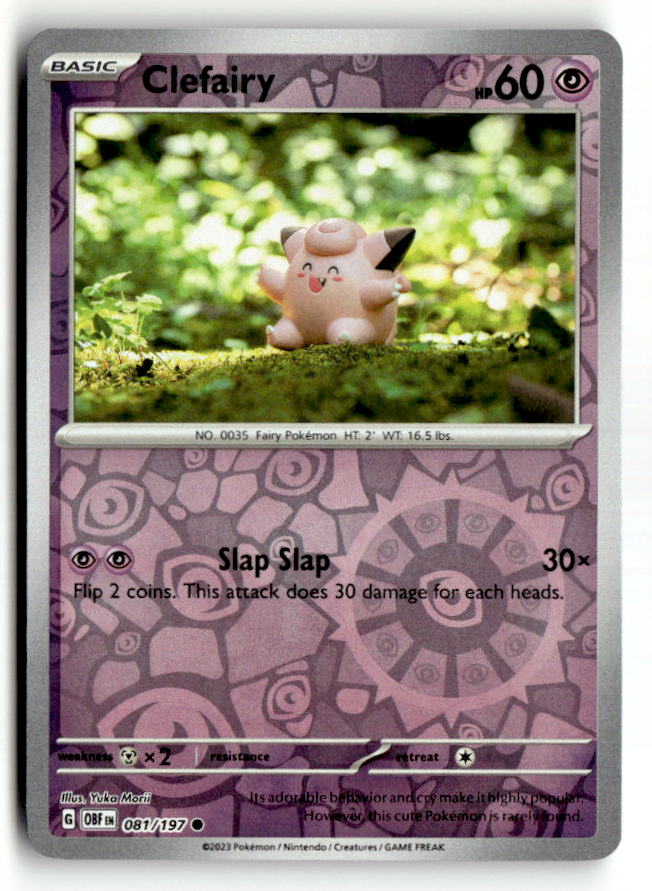 Clefairy | Near Mint / English / Reverse Holofoil