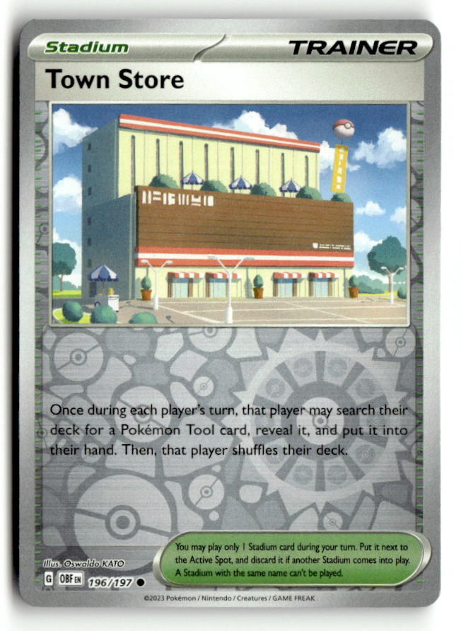 Town Store | Near Mint / English / Reverse Holofoil
