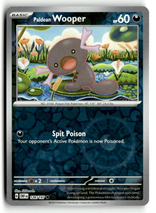 Paldean Wooper - 126/197