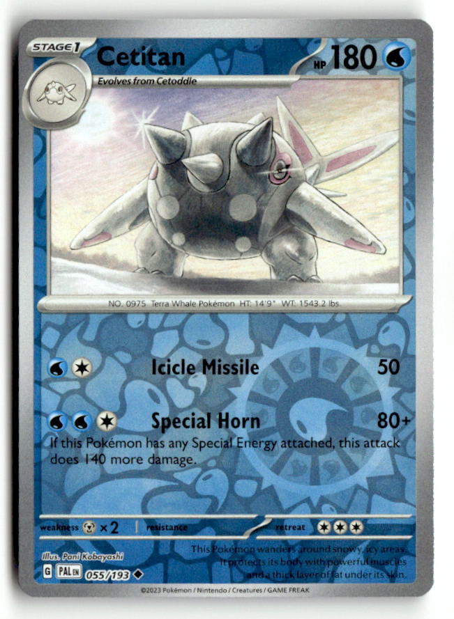 Cetitan - 055/193 | Near Mint / English / Reverse Holofoil