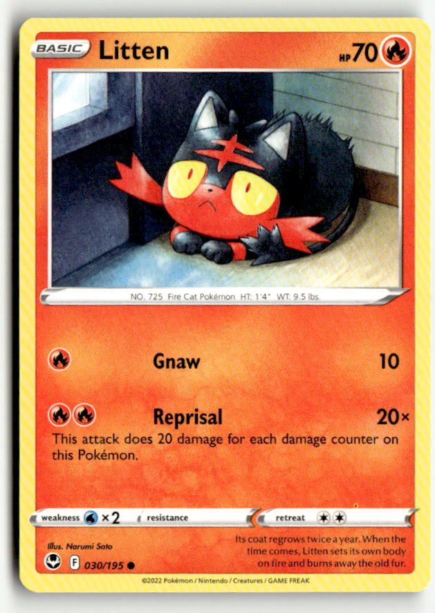 Litten | Lightly Played / English / Normal