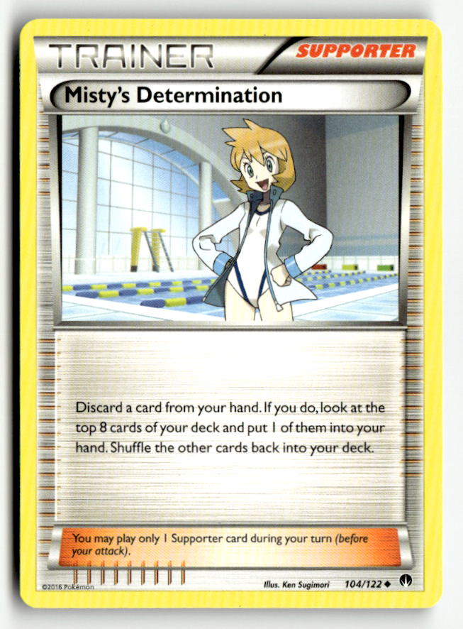 Misty's Determination
