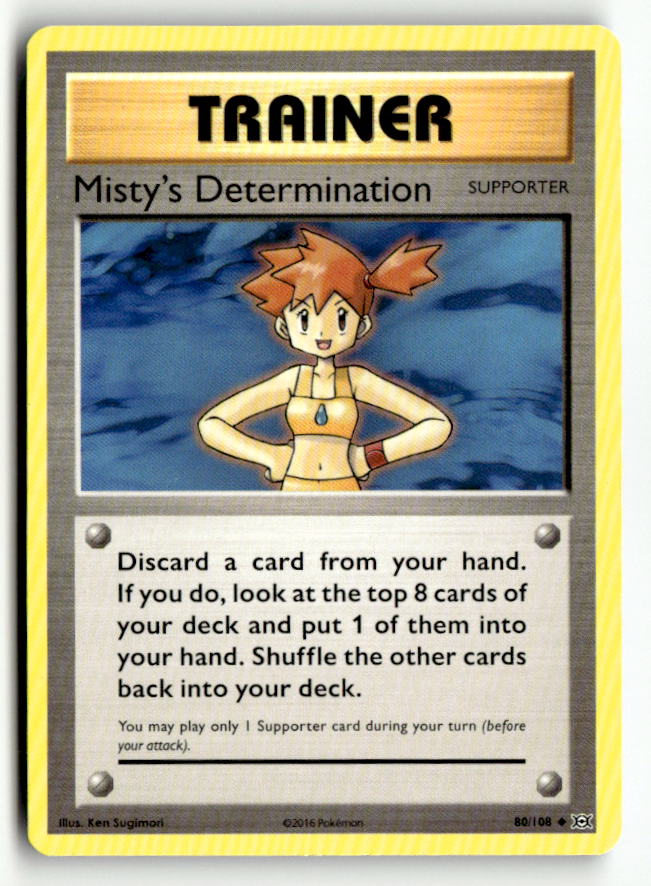 Misty's Determination