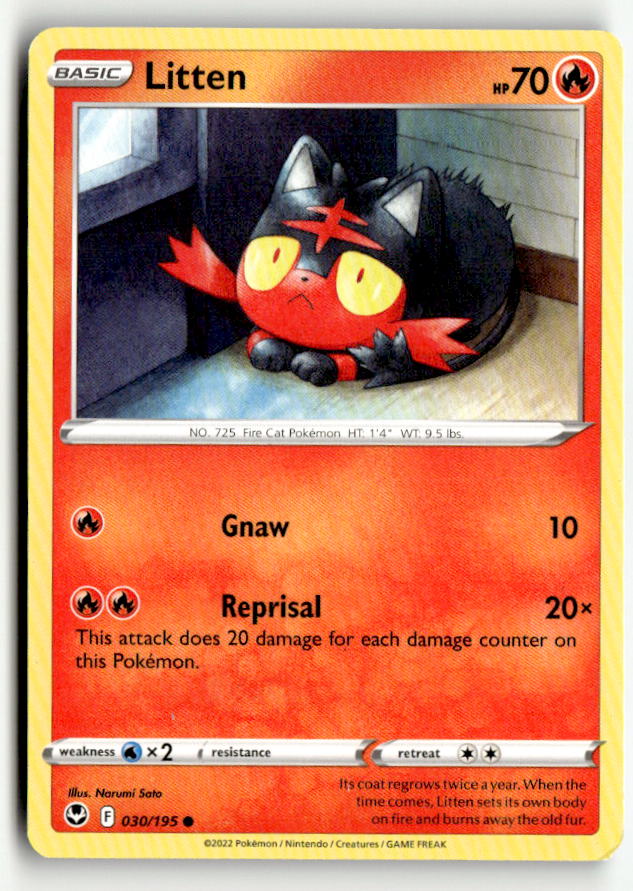 Litten | Lightly Played / English / Normal