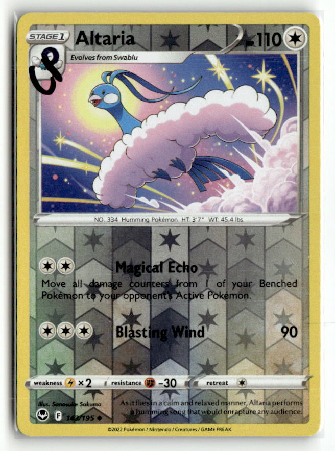 Altaria | Lightly Played / English / Reverse Holofoil