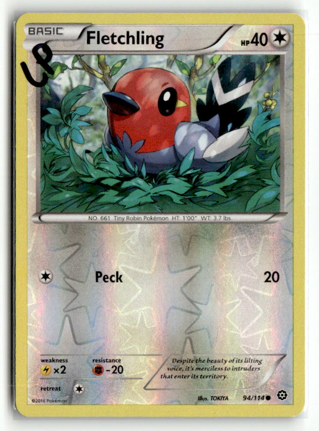 Fletchling | Lightly Played / English / Reverse Holofoil