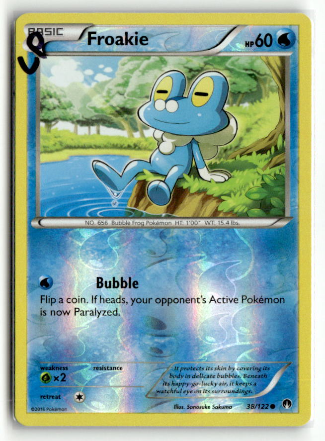 Froakie | Lightly Played / English / Reverse Holofoil